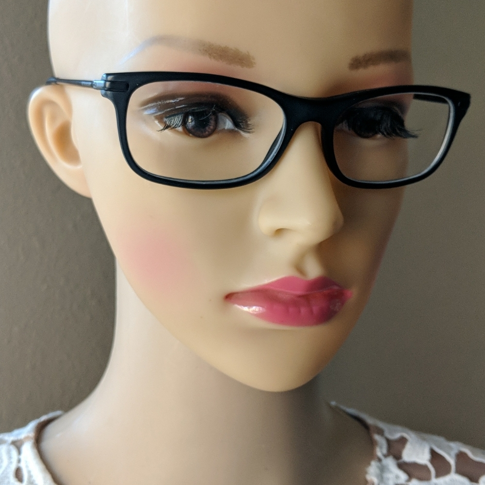 Burberry Matte Black Eyeglass Frames - image 3